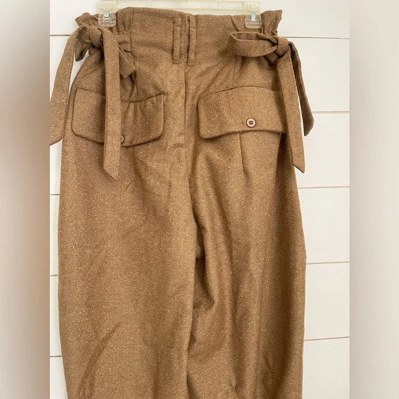 Free People Every Day's A Dream Tie Pants Bronze Combo - Picture 9 of 10